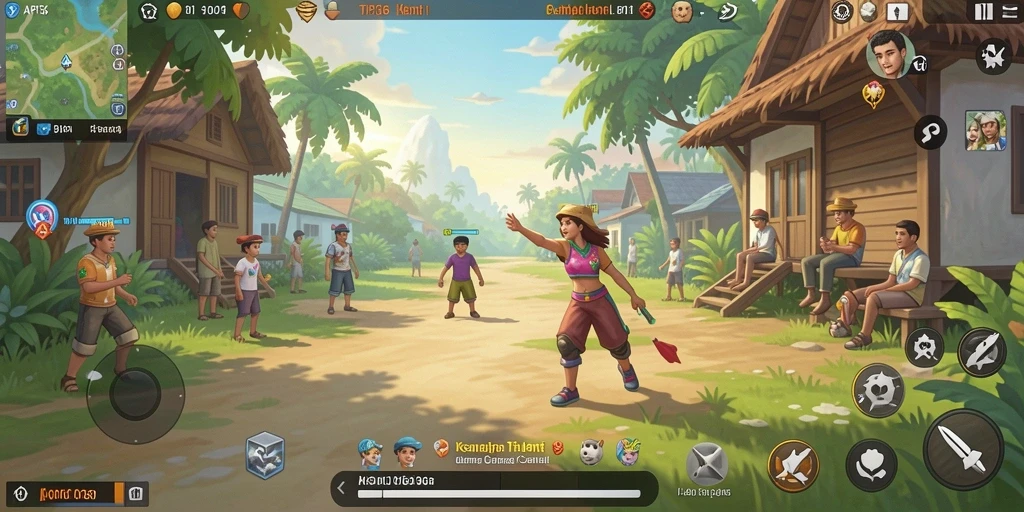 Tangkapan layar gameplay API36 menampilkan keseruan bermain Casual.