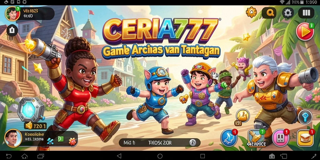 Tampilan menakjubkan dari gameplay CERIA777 yang seru dan penuh tantangan.