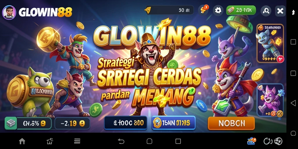 Tampilan gameplay GLOWIN88 yang memukau dan strategis.