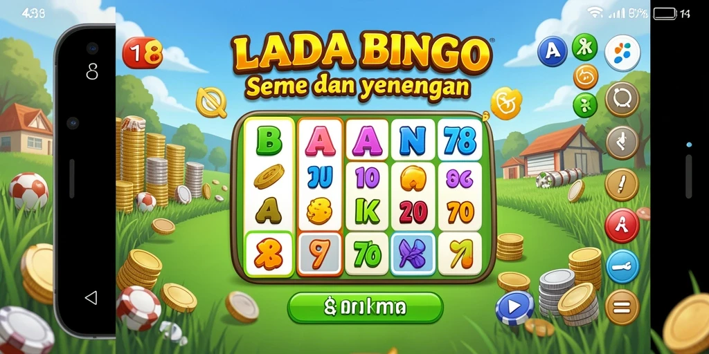 Screenshot gameplay <strong>LADANG78</strong> menunjukkan suasana kompetisi Bingo yang seru.