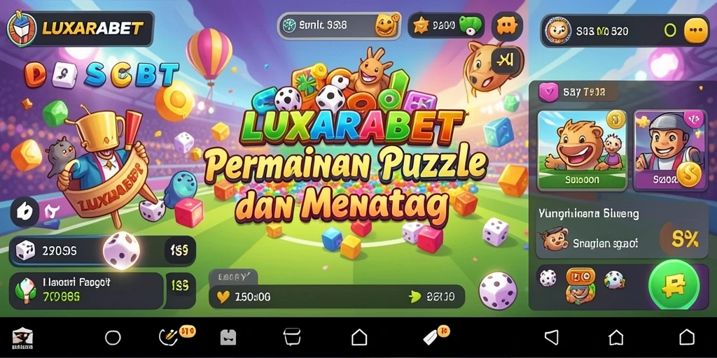 Screenshot gameplay <strong>LUXARABET</strong> menampilkan berbagai teka-teki menarik dan tantangan.