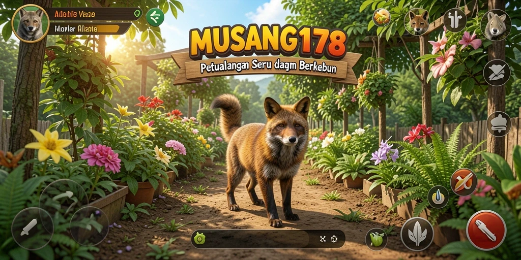 Gameplay seru dengan aktivitas berkebun yang mengasyikkan.