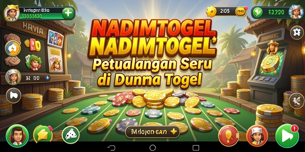 Screenshot gameplay NADIMTOGEL yang mendebarkan dan penuh tantangan.