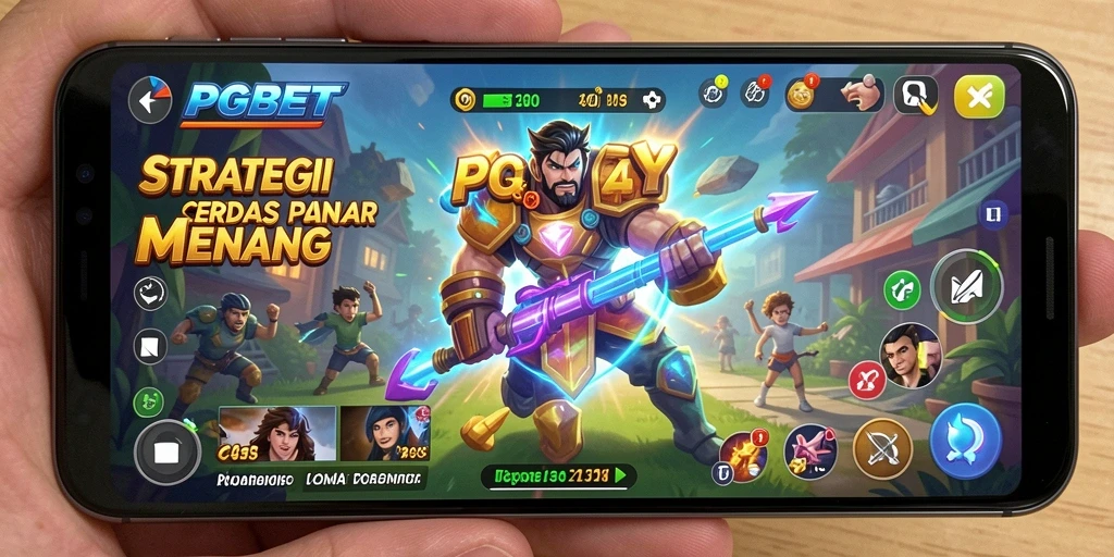 Screenshot gameplay PGBET menampilkan aksi pertempuran yang mendebarkan.