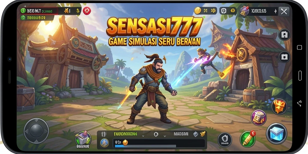 Tampilan menarik gameplay SENSASI777 dengan berbagai tantangan simulasi.