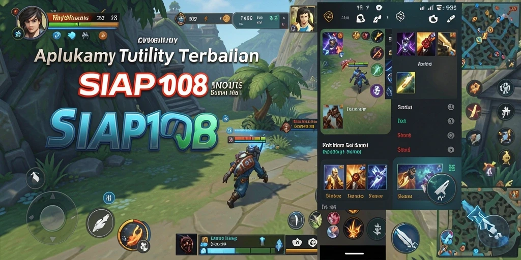 Tampilan screenshot SIAP108 yang menunjukkan antarmuka aplikasi Utility.