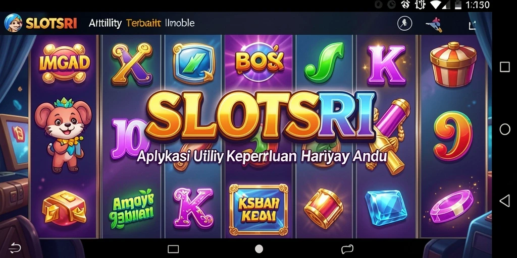 Tampilan antarmuka utama SLOTSRI yang menarik dan mudah digunakan.