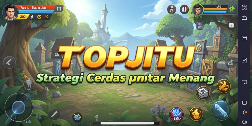 Gameplay seru dan strategi mendalam dalam TOPJITU.