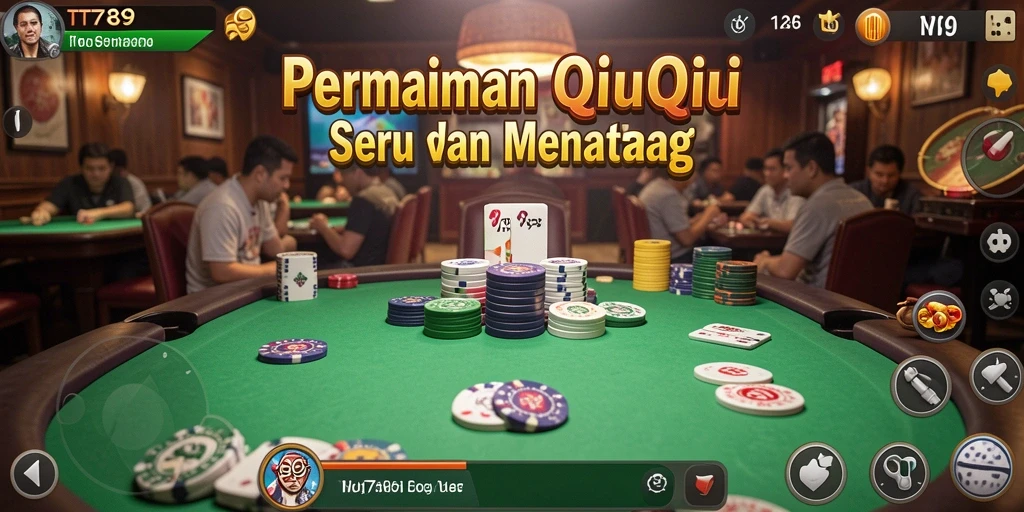 Gameplay QiuQiu yang seru dan menarik dalam TT789.