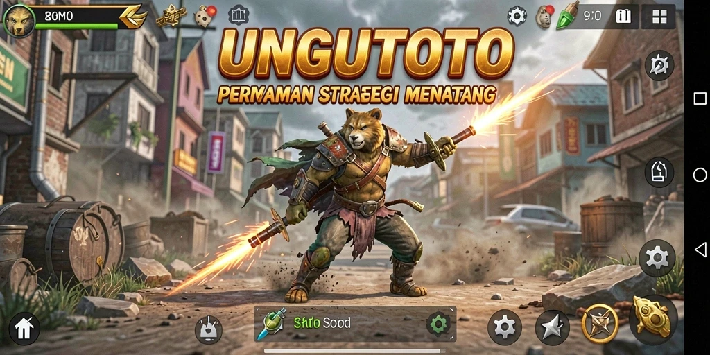 Gameplay seru dengan grafis menawan dalam UNGUTOTO.